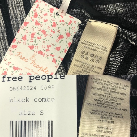 Free People Morning Stripe Dolman Top - Picture 8 of 8